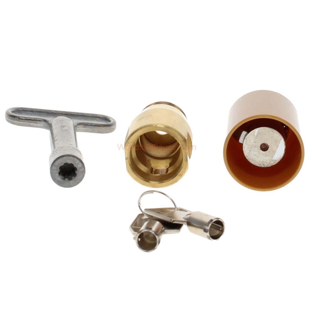 Woodford model 17 faucet lock
